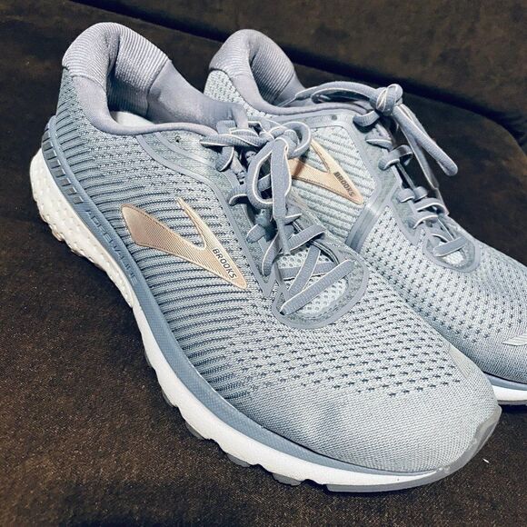 MINT Brooks Adrenaline GTS 20 XX Aniversary Edition Grey mauve 11 US 43 EUR - Picture 1 of 15